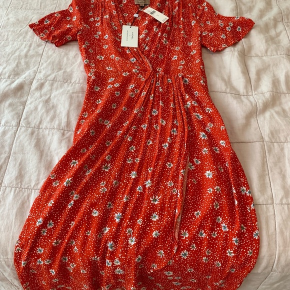 NWT KACHEL x Anthropologie Faux Wrap Dress - Picture 4 of 10